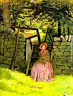 John Everett Millais Famous Paintings - Waiting